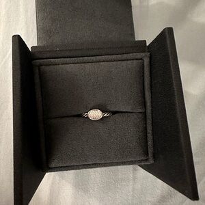 David Yurman Cable Collectibles® Oval Stack Ring size 6